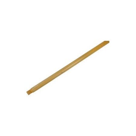 Rubbermaid Commercial Products Rubbermaid® Replacement Handle 6361 For Push Brooms - Wood Threaded Handle FG636100LAC